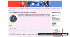 Desktop Screenshot of drbobtechblog.com